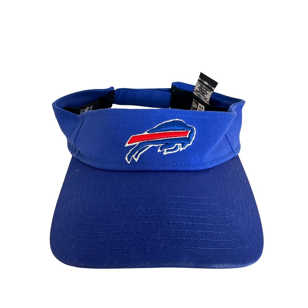 New Era Men's Blue Buffalo Bills Embroidered NFL Football Visor One Size